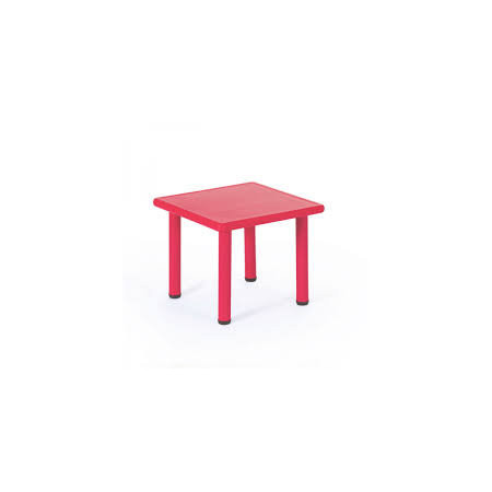 Juego de mesa escolar redonda  para siete sillas
