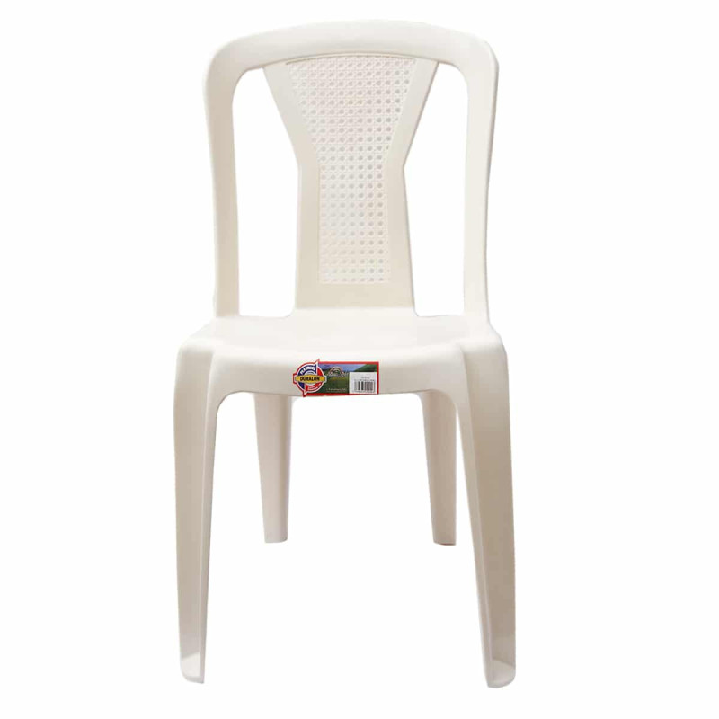 Sillas venecia marca duralon, color blanco marron y gris. Sillas venecia marca duralon, color blanco marron y gris.