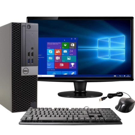 Computadora marca Dell  GX-Optiplex 7040,  Intel Core I5, 8GB ram  y 1Tera de Disco, monitor de 19
