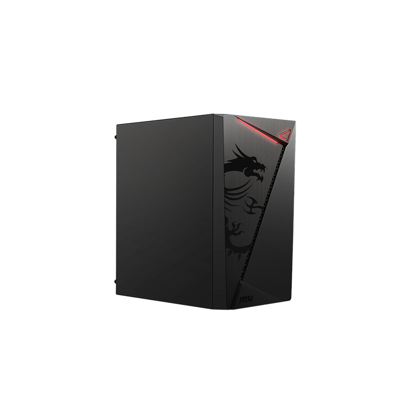 Case MSI  Micro ATX color negro.