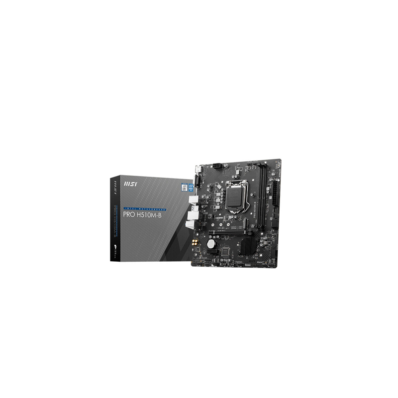 Tarjeta Madre MSI Pro H5510-B LGA 1200 Intel H470 sata 6GBS Micro ATX Tarjeta Madre MSI Pro H5510-B LGA 1200 Intel H470 sata 6GBS Micro ATX