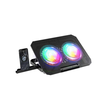 Cooling pad para notebook  con 2 abanicos