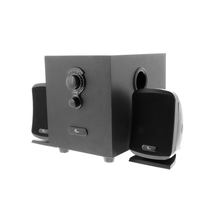 Bocinas Augury, Blootooh 2.1 10WATTS RMS, conector 3.5  color negro