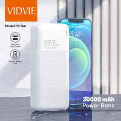 Power Bank Vidvie de 20000 MHA,