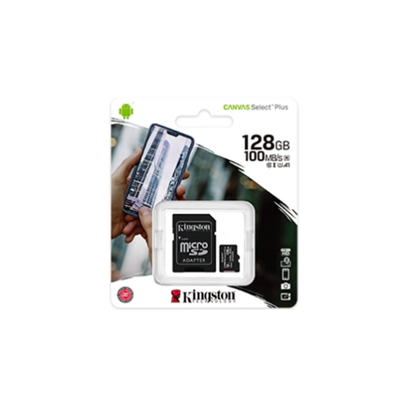 Memoria la Kingston  Micro SD de 128GB