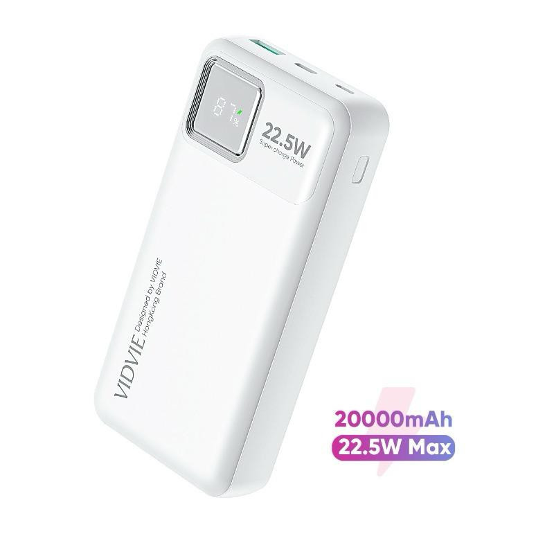 Power Bank Vidvie de 20000 MHA,  TipoC